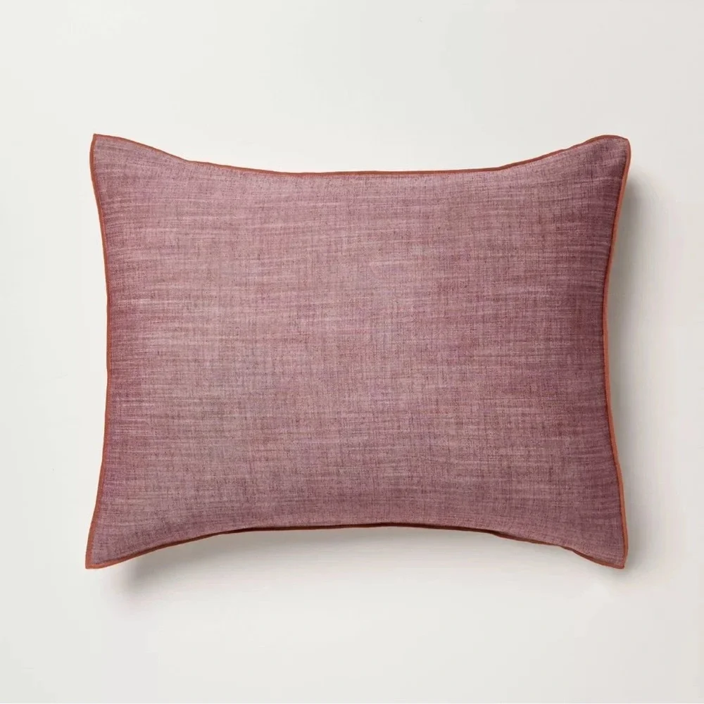 Hearth & Hand 3pc Burgundy Full/Queen Reversible Comforter Set w/ Shams NEW